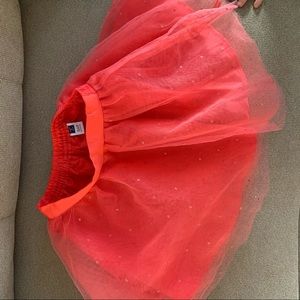 Janie and Jack Christmas tulle skirt